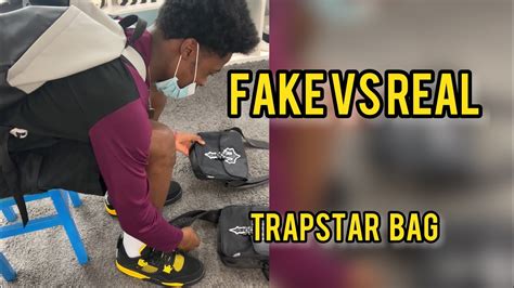 fake trapstar bag vs real|is trapstar a real bag.